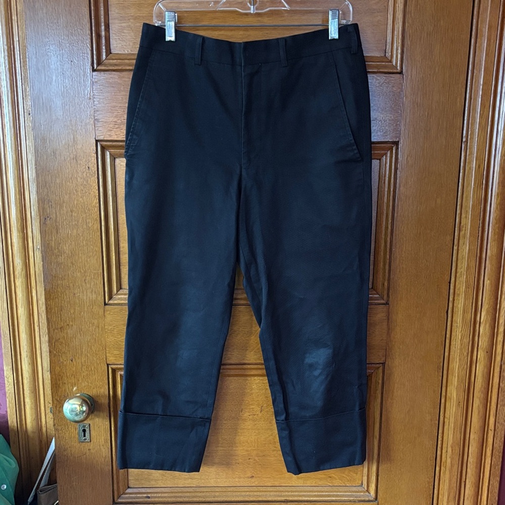 Comme des Garcons Black Cropped Pants